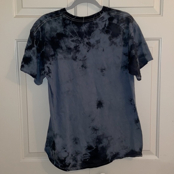 PUNK TIE DYE HAVE A NICE DAY TEE SHIRT - Picture 2 of 2